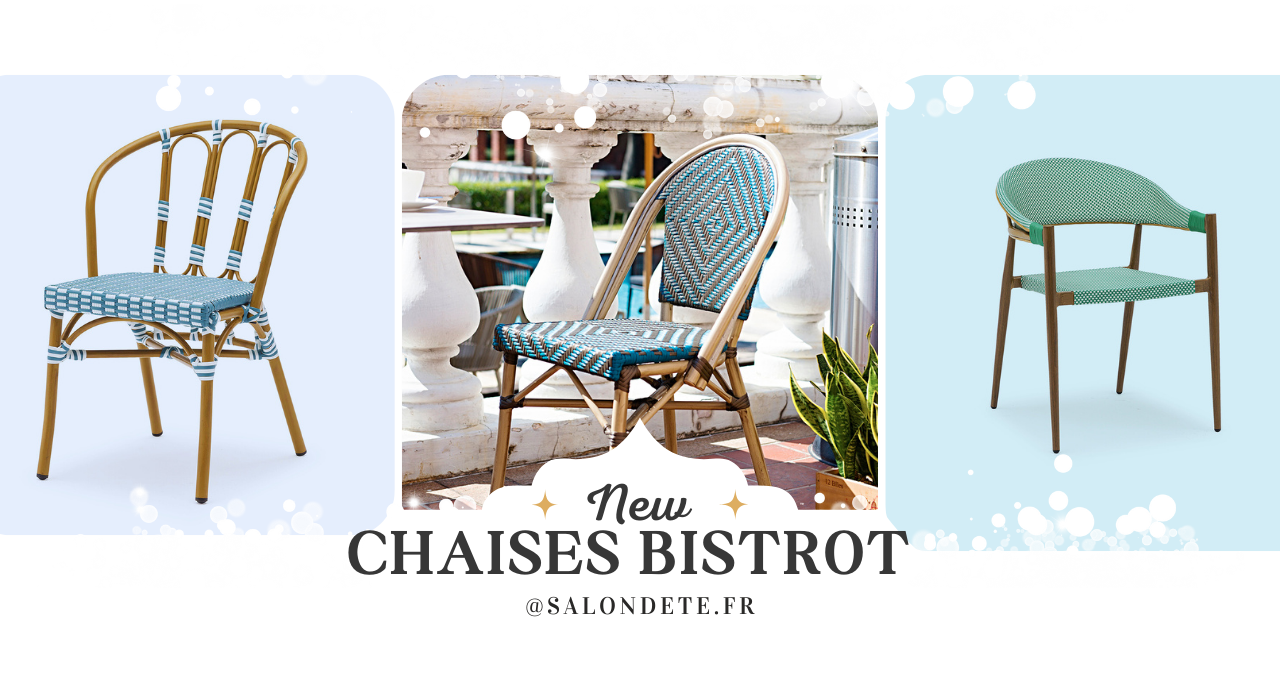 Nouvelle chaise bistrot collection 2024