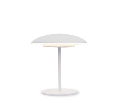 Lampe de Table sans fil LED blanc chaud Rechargeable Sardinia 30 Blanche