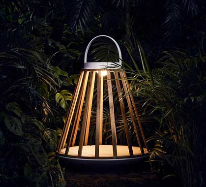 Lampe D'extérieur Solaire Suns Kate Blanc Taille L