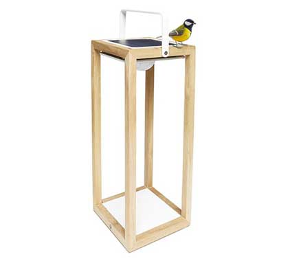 Lampe D'extérieur Solaire Suns Tom Blanc Taille M